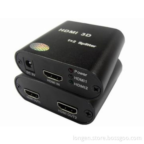 2-way HDMI splitter, 1,080p, 4x2K